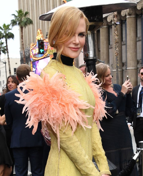 Nicole Kidman smiles at an event