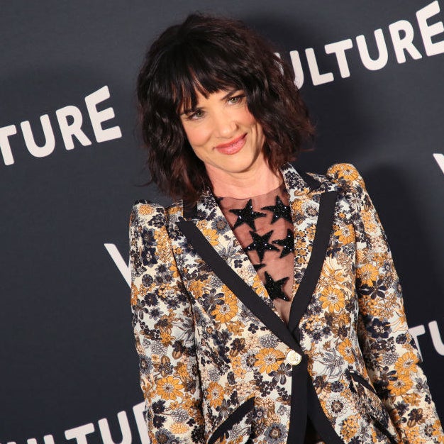 Juliette Lewis smiles at an event