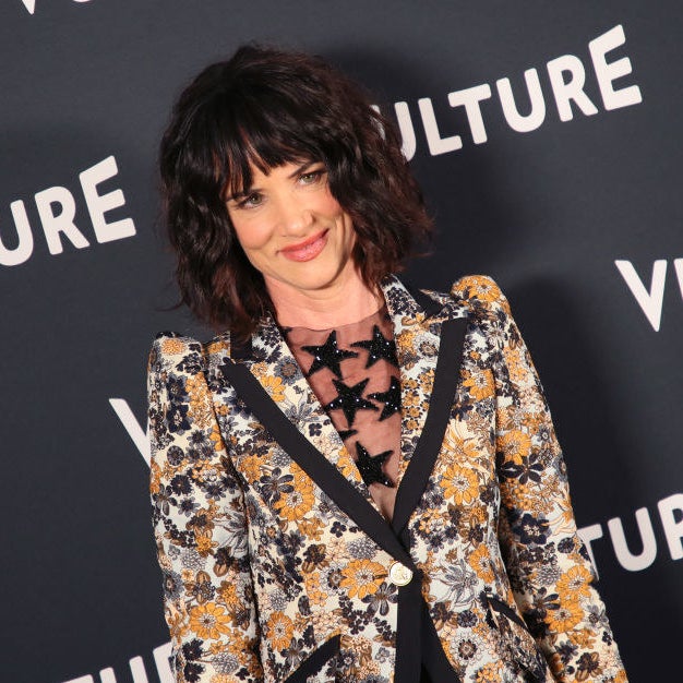 Juliette Lewis smiles at an event