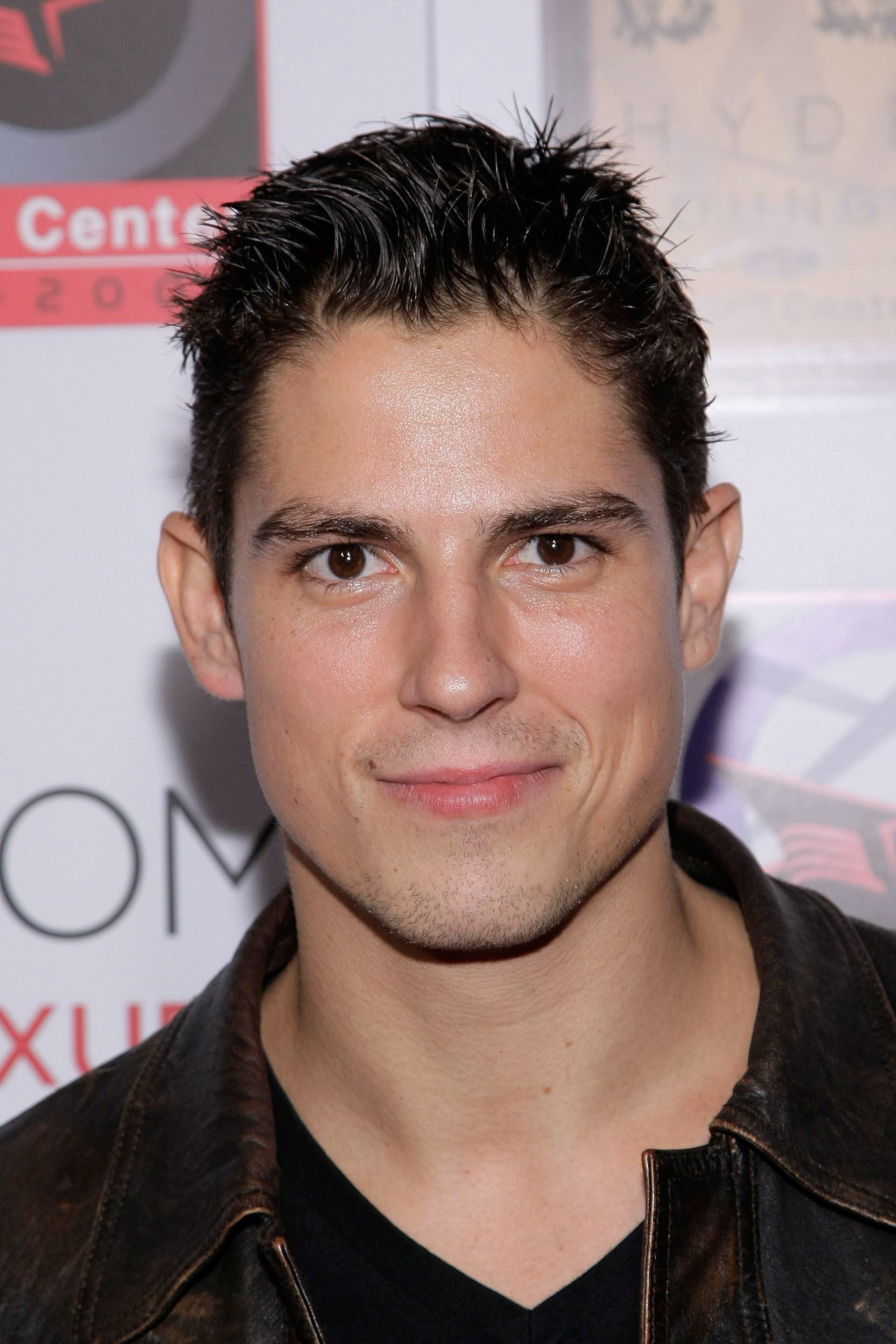 Sean Faris poses at the launch of the Hyde Lounge on November 6, 2009