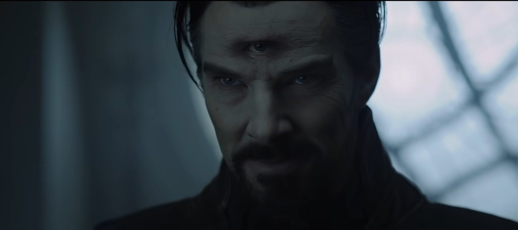 An evil version of Doctor Strange with a third eye in &quot;Doctor Strange in the Multiverse of Madness&quot;