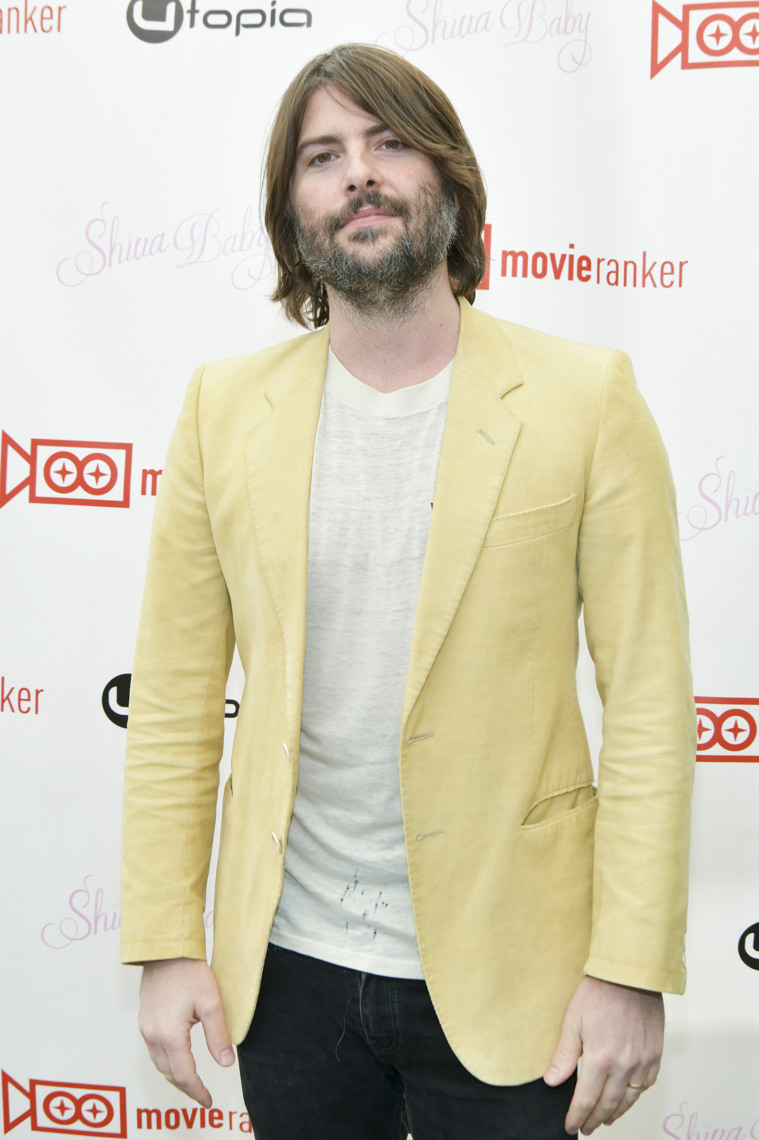 Robert Schwartzman poses at a celebration to honor &quot;Shiva Baby&quot; on March 05, 2022