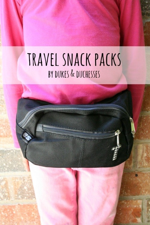 Blogger&#x27;s photo of a child wearing a fanny pack