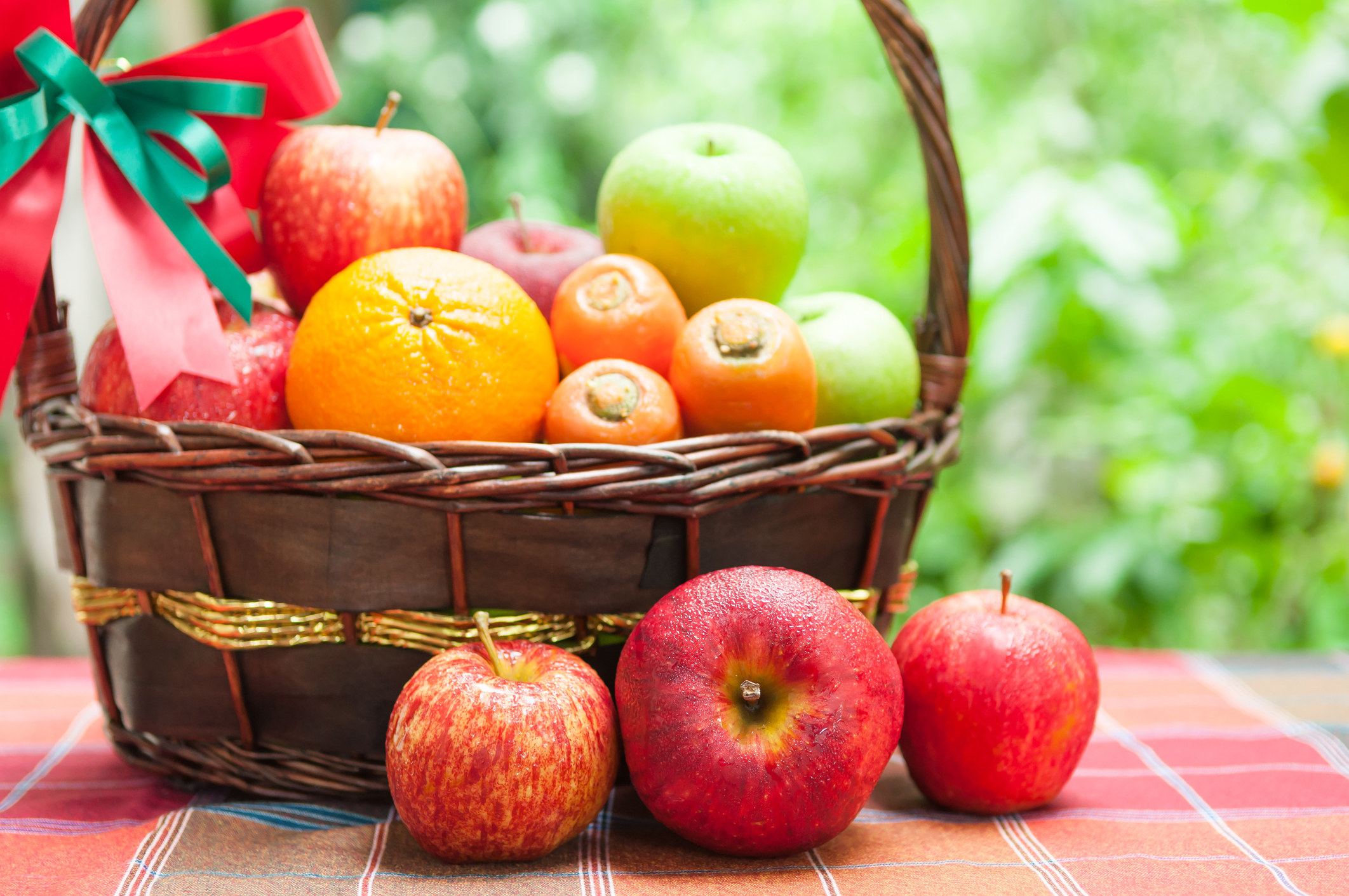 A basket of fruit