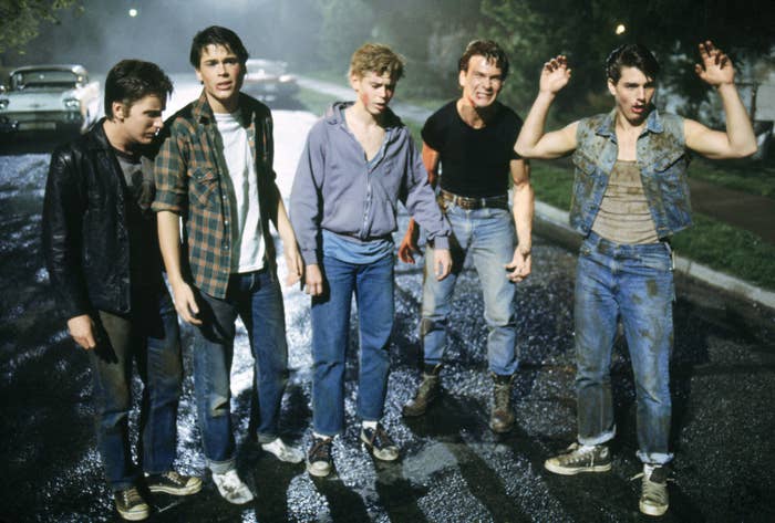 best tom cruise characters "The Outsiders"