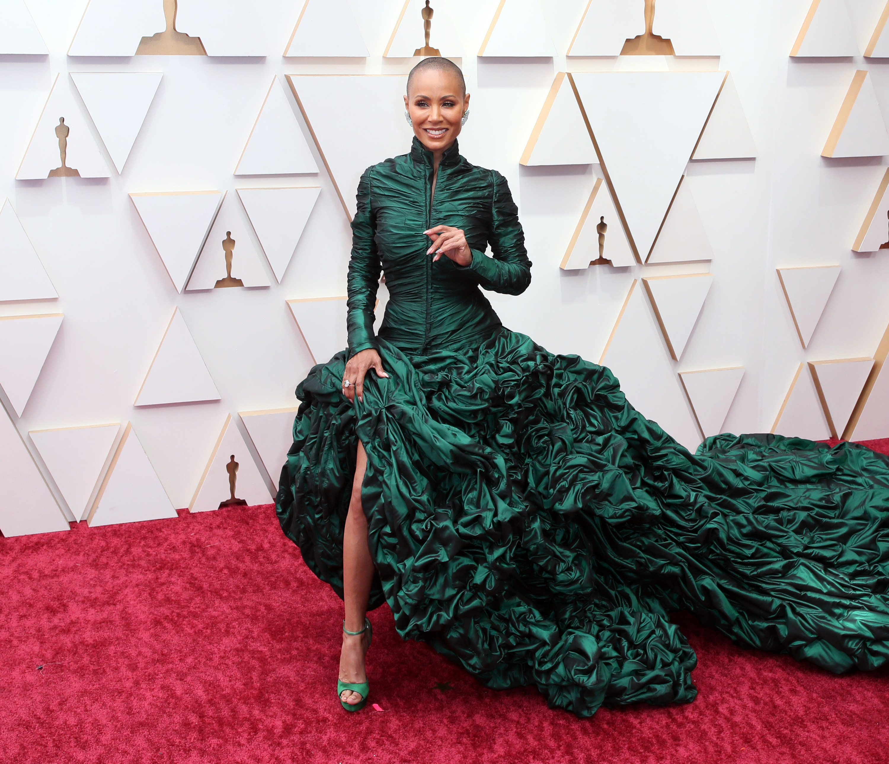 Jada Pinkett Smith at the 2022 Oscars.