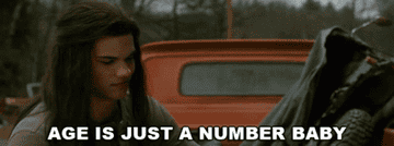 Taylor Lautner as Jacob Black from Twilight saying &quot;Age is just a number, baby&quot;