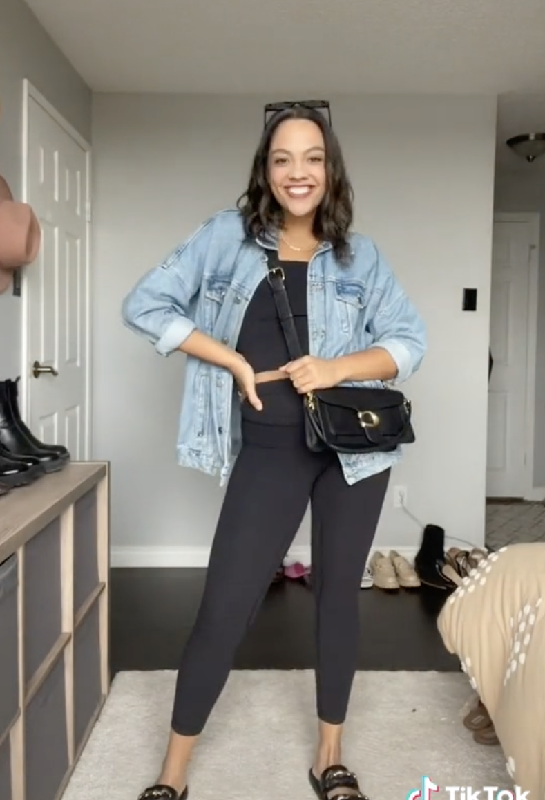 TikTok Woman Updates Millennial Outfits