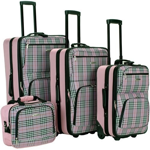 The four-piece suitcase set