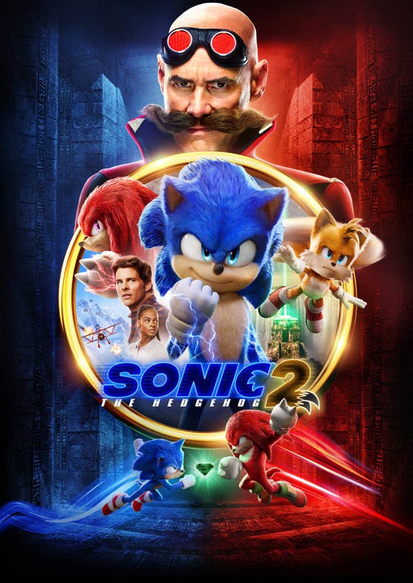 &quot;Sonic the Hedgehog 2&quot; poster