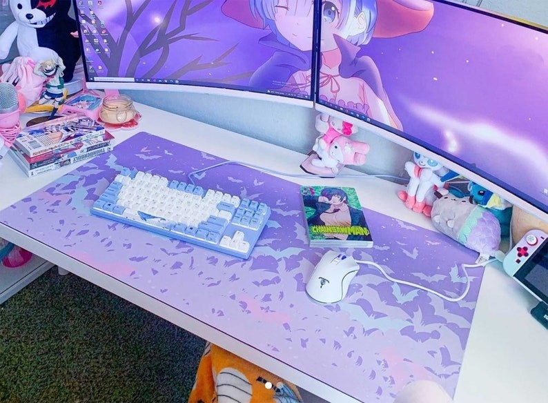 Cute deals gaming desk