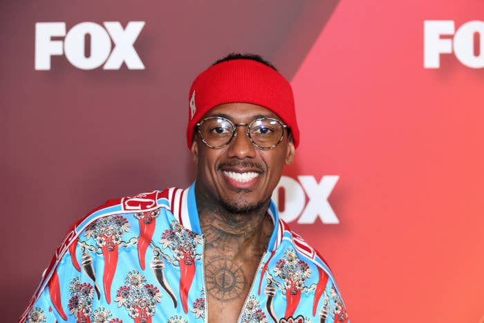 a photo of nick cannon on the red carpet