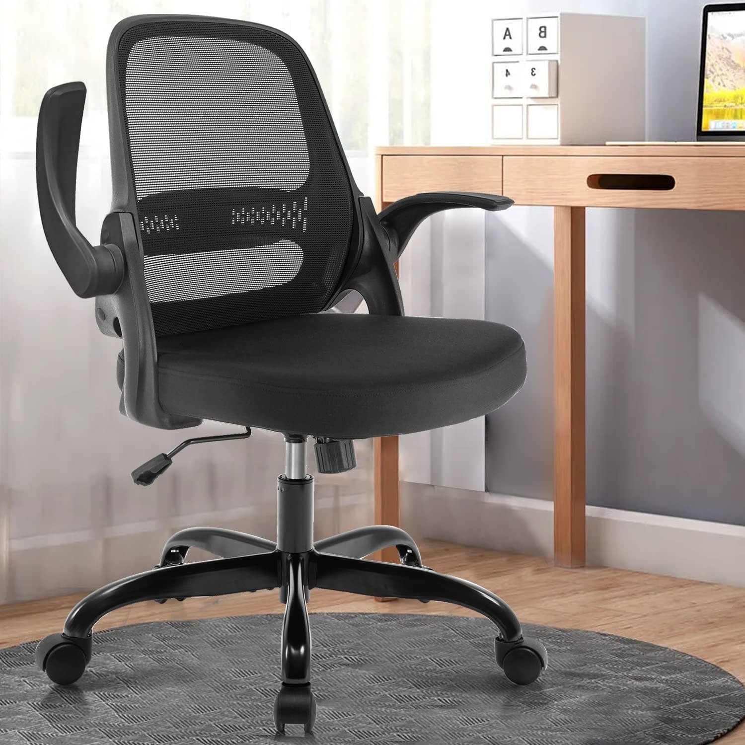 The chair in an office