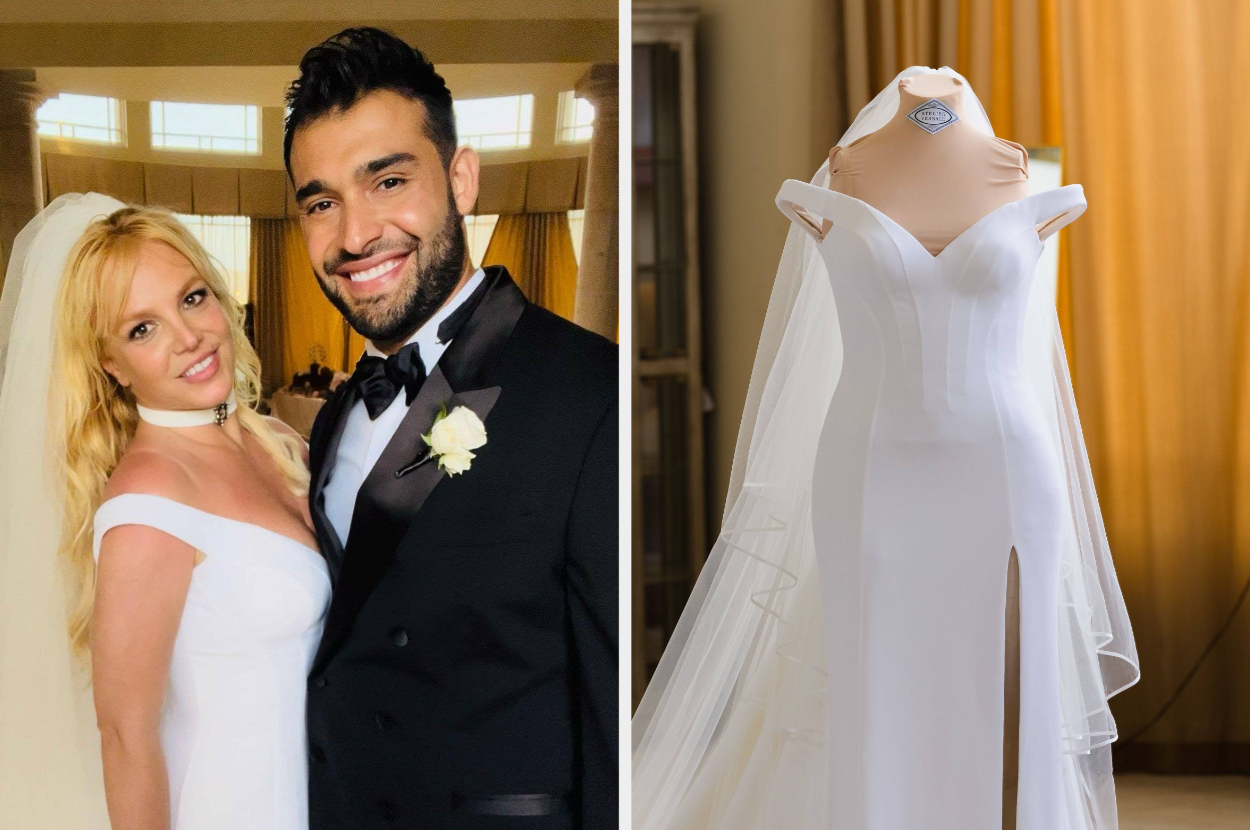 Bride BLASTED for wearing nipple-flashing wedding dress: 'It's tacky' -  Daily Star