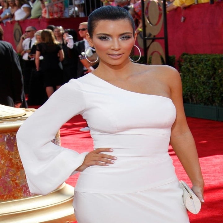 TV personality Kim Kardashian arrives at the 61st Primetime Emmy Awards
