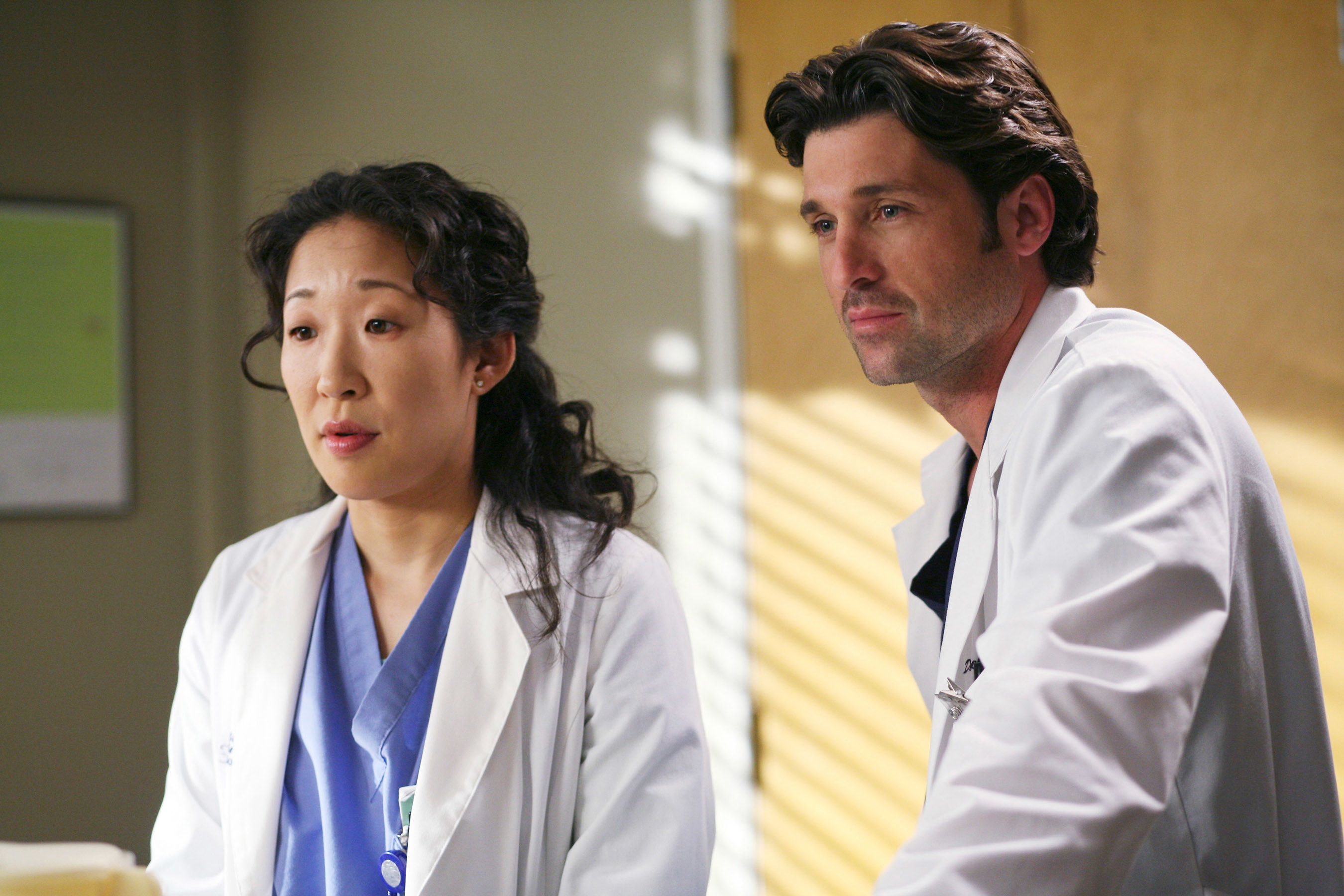 Sandra Oh and Patrick Dempsey