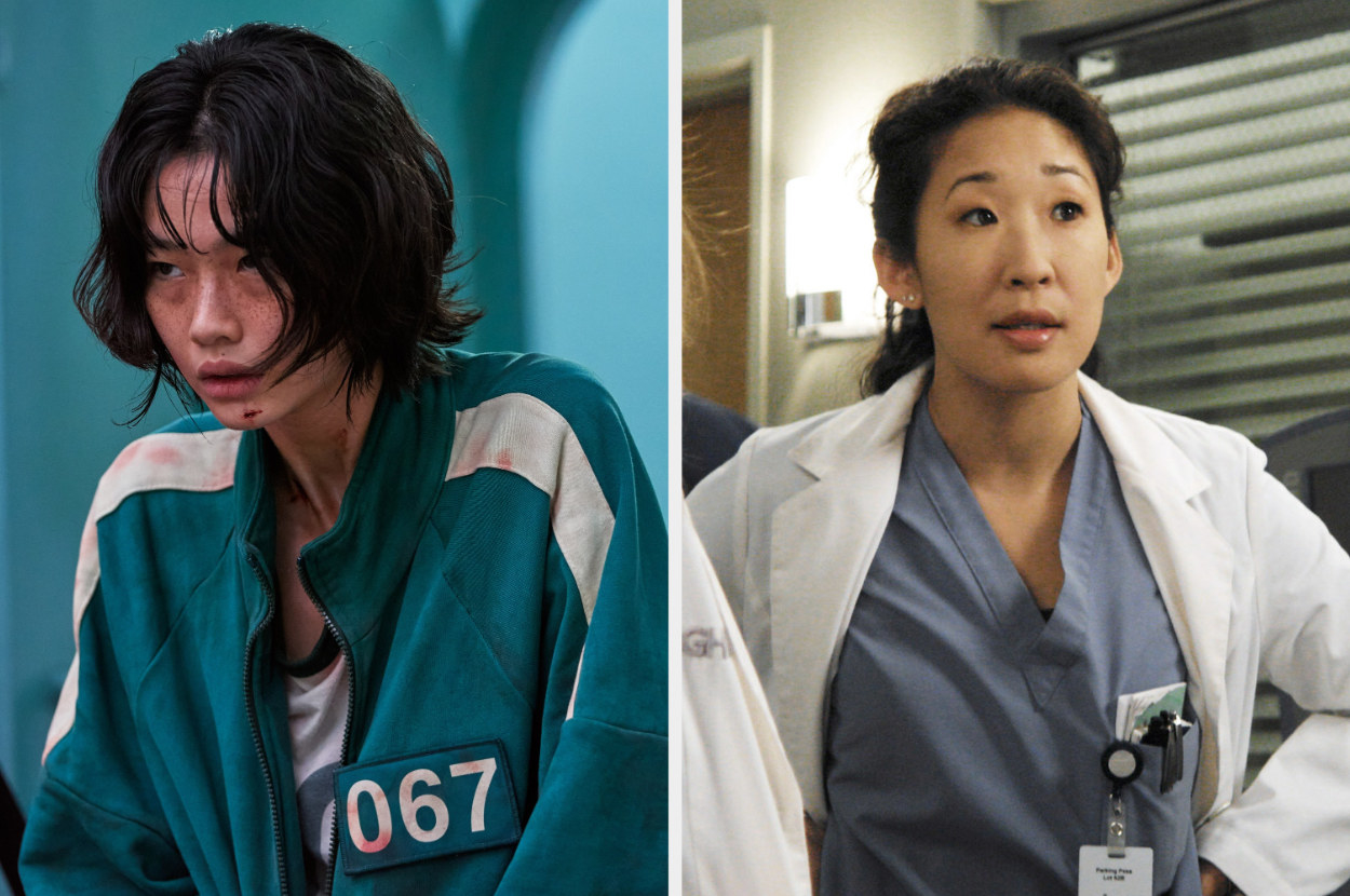 Jung Ho-yeon and Sandra Oh