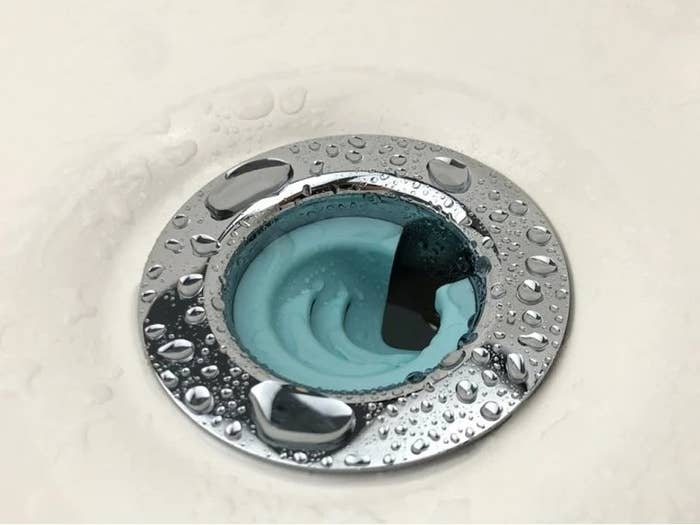 ridged funnel inside drain