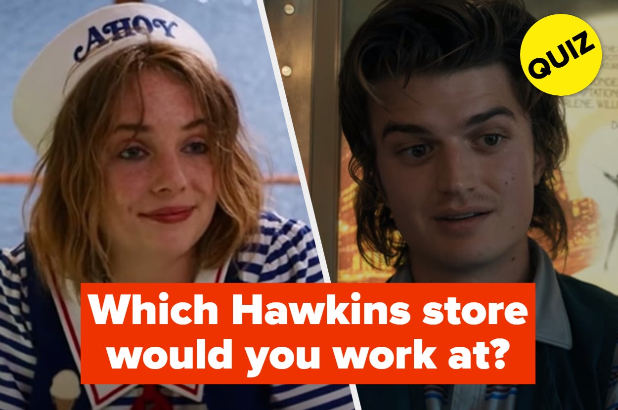 A split thumbnail, with one image showing Robin at Scoops Ahoy and one of Steve at Family Video