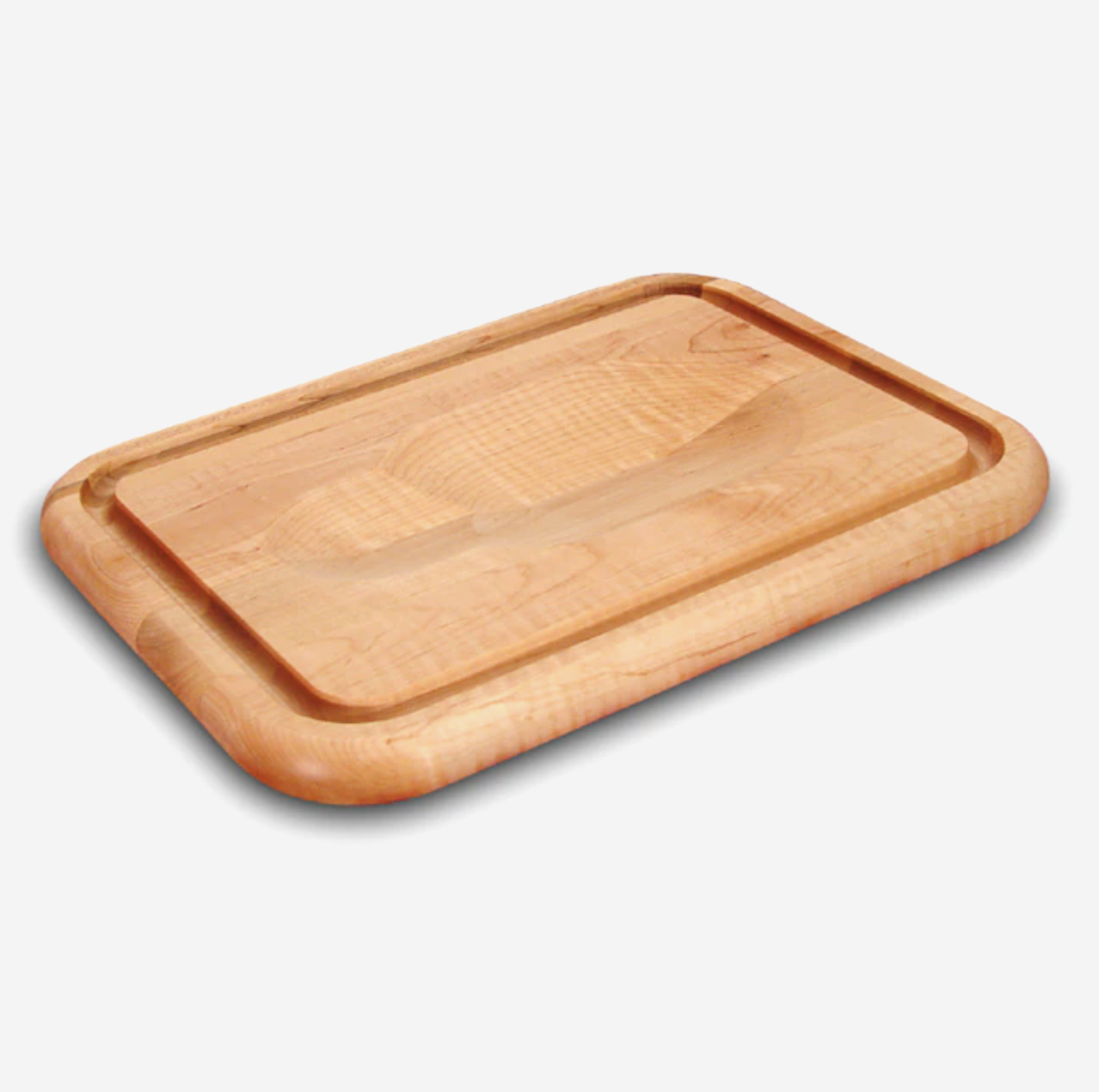 the wooden cutting board