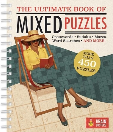 The front cover of a puzzle book