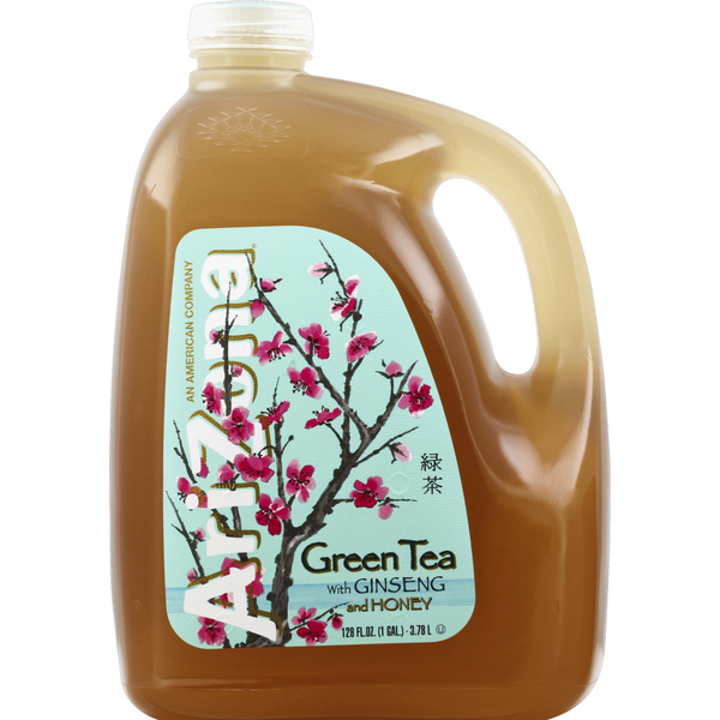 the gallon of green tea