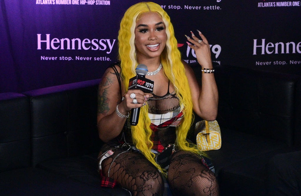 DreamDoll attends Hot 107.9 Birthday Bash 25 at Center Parc Credit Union Stadium at Georgia State University on July 17, 2021 in Atlanta, Georgia