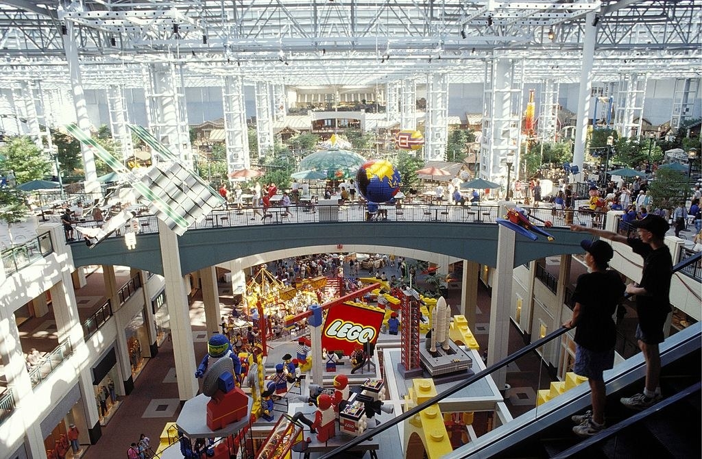 amusement park in the mall of america