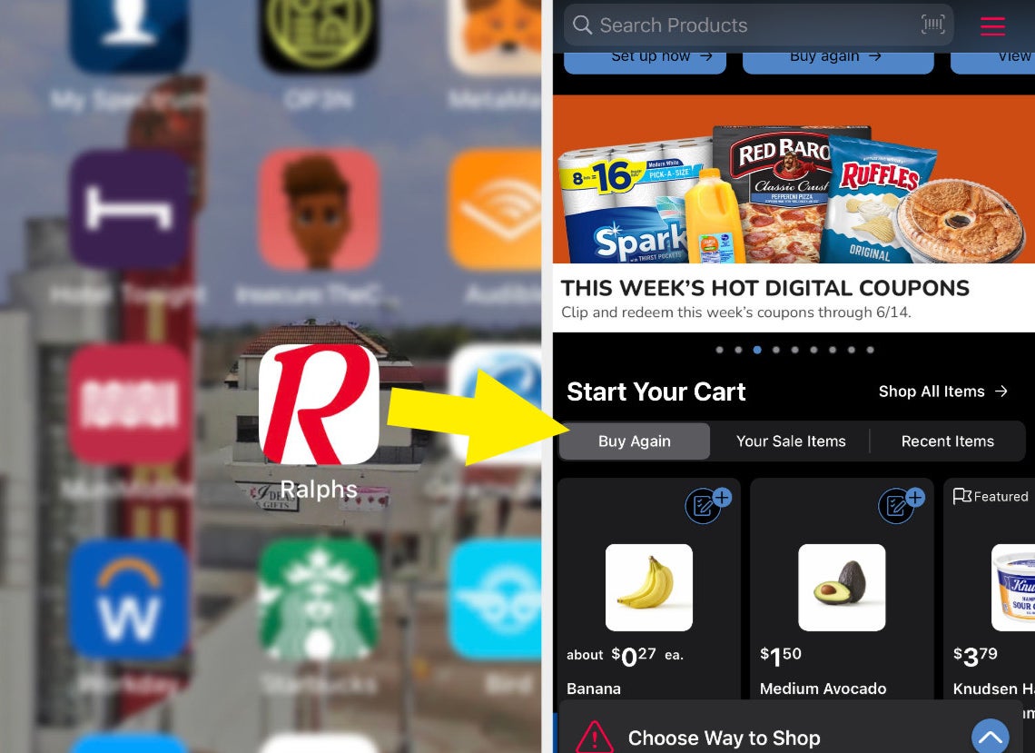 ralphs grocery app