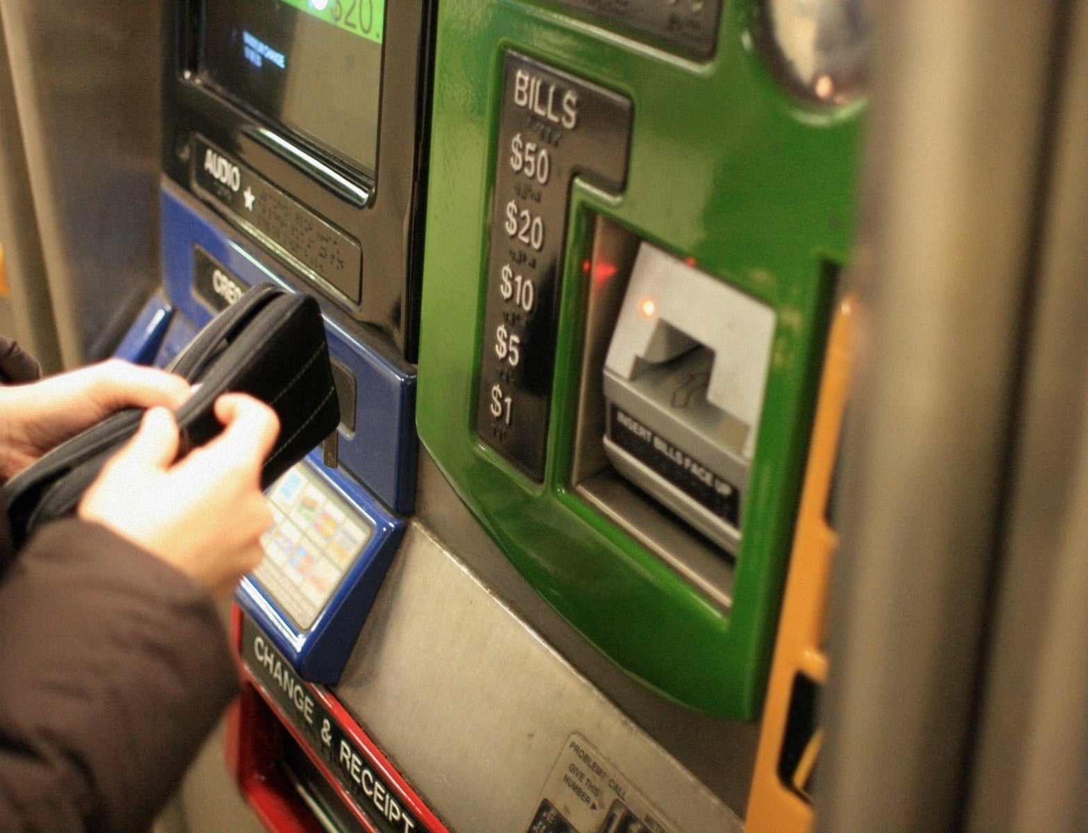 MetroCard vending machine
