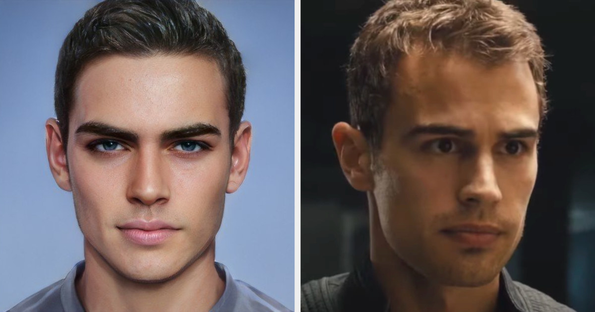 These two look much more similar, though the actor doesn&#x27;t look as intimidating because he doesn&#x27;t have as pronounced of a brow