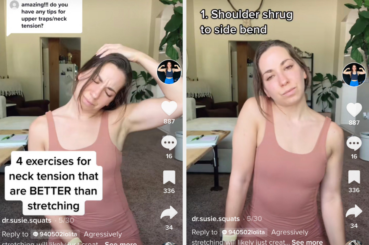 This TikTok Got Rid Of My Upper Back Pain In 30 Seconds