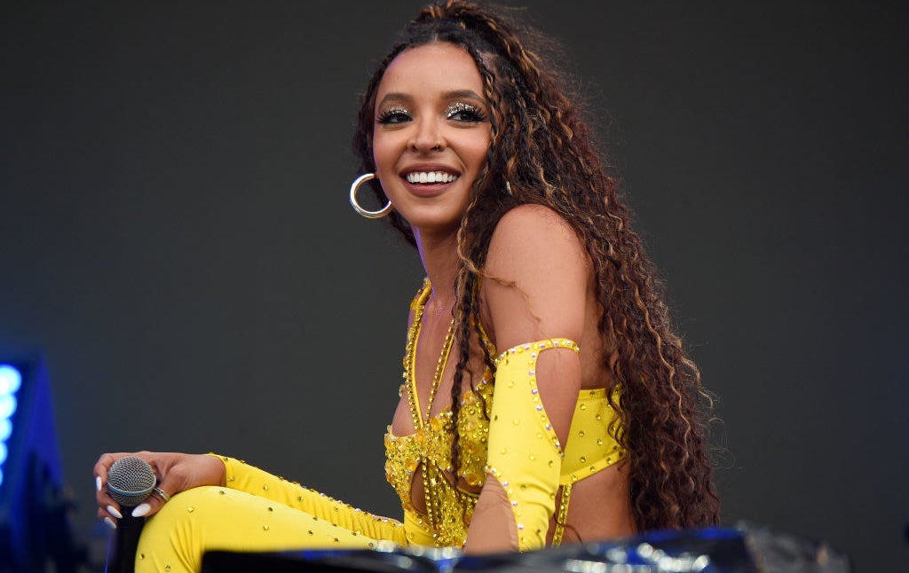 Tinashe performs during 2021 Made In America at Benjamin Franklin Parkway on September 05, 2021 in Philadelphia, Pennsylvania