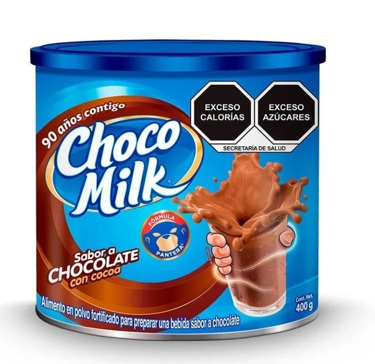 bote de chocolate Choco Milk