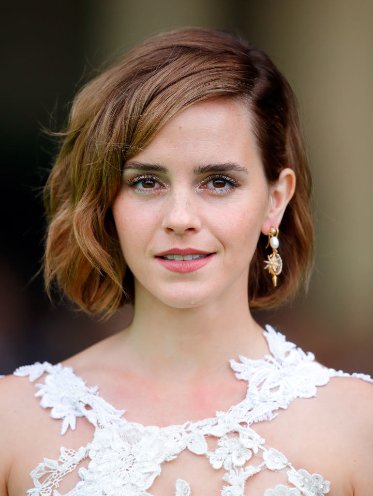 Closeup of Emma Watson