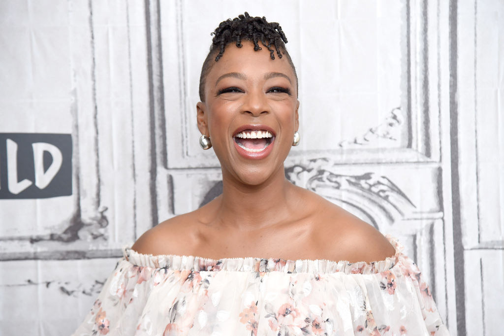 Actress Samira Wiley visits the Build Series to discuss the series &#x27;The Handmaid&#x27;s Tale&#x27; at Build Studio on June 05, 2019 in New York City