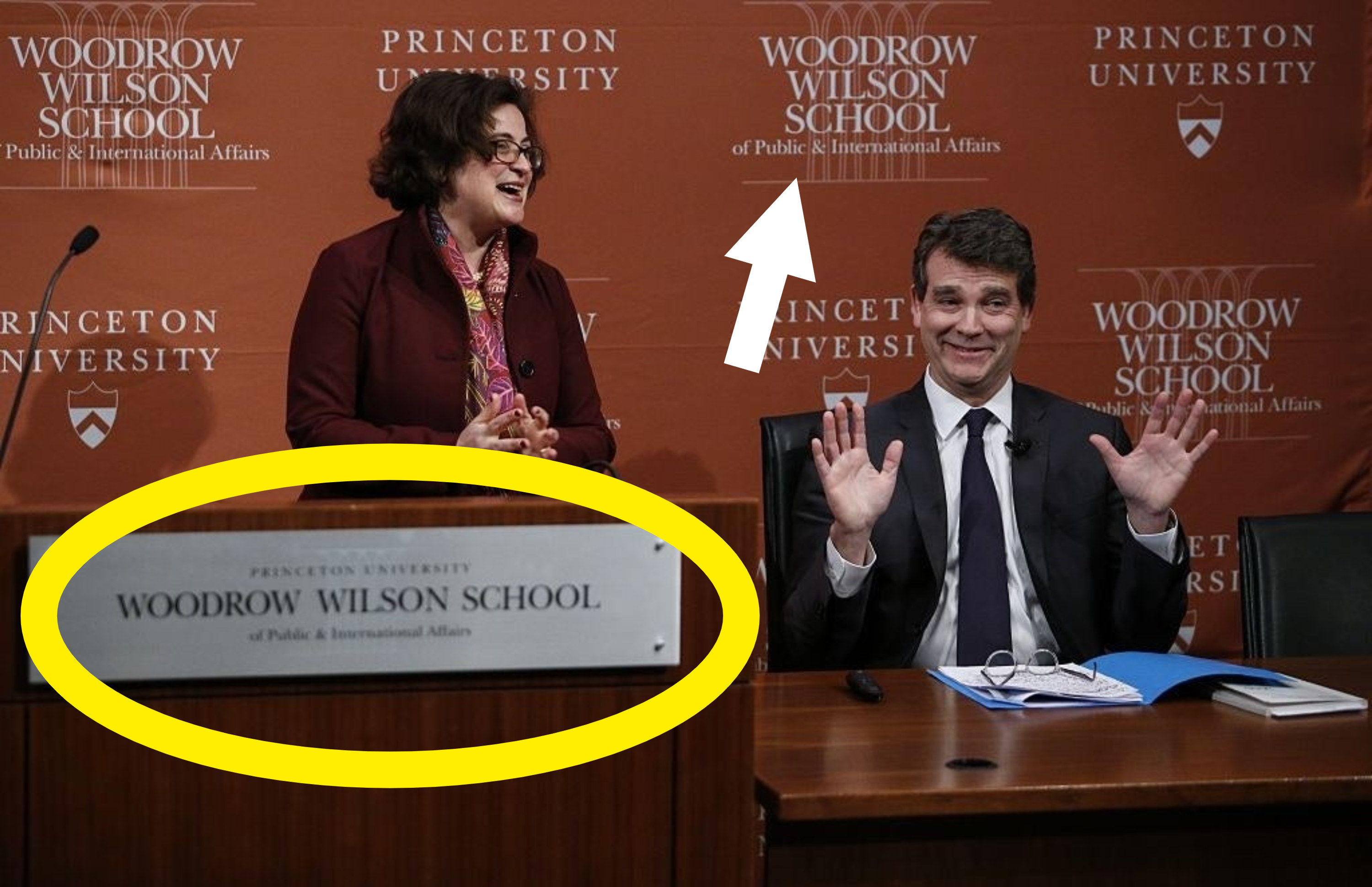 speakers at Princeton&#x27;s Woodrow Wilson School