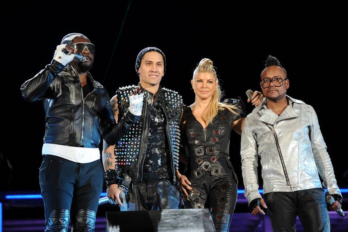 Members of the Black Eyed Peas