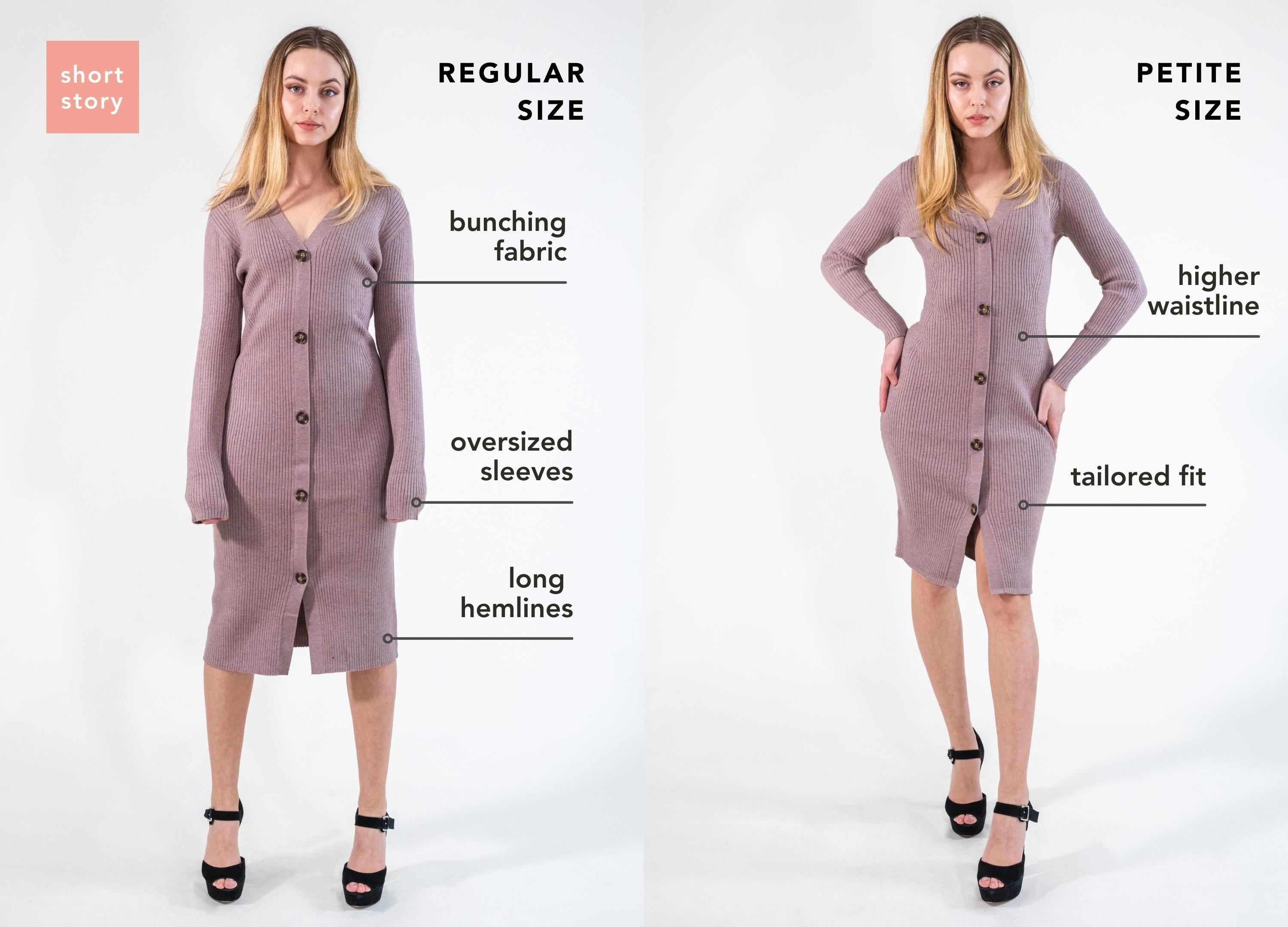 Should you Wear Petite Size? - Petite Dressing