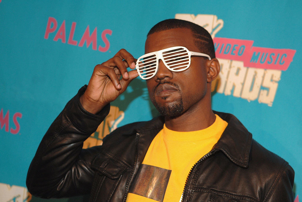 Kanye West in stunner shades