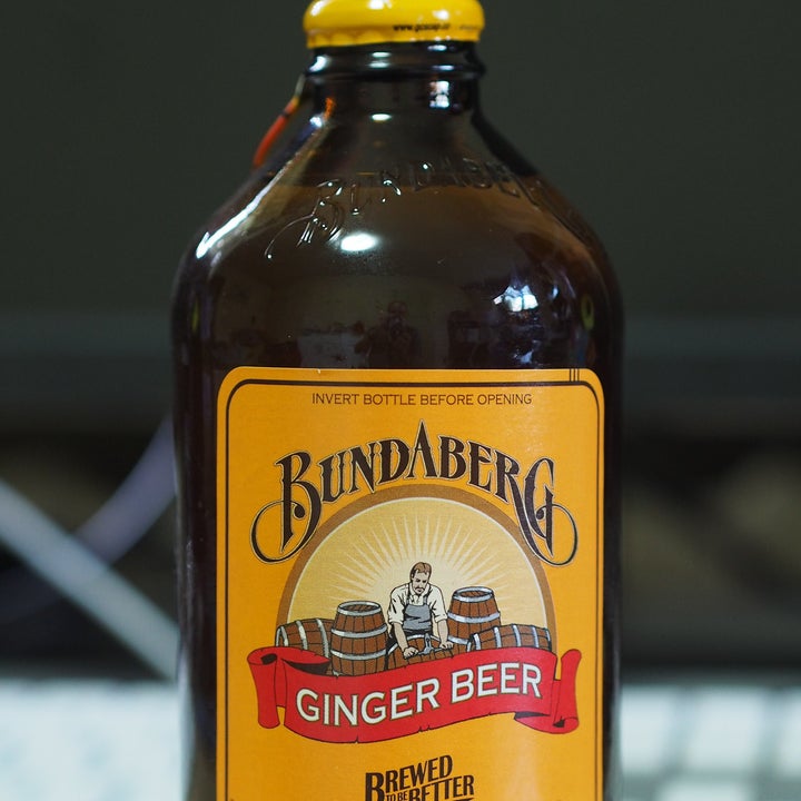 A bottle of Bundaberg Ginger Beer