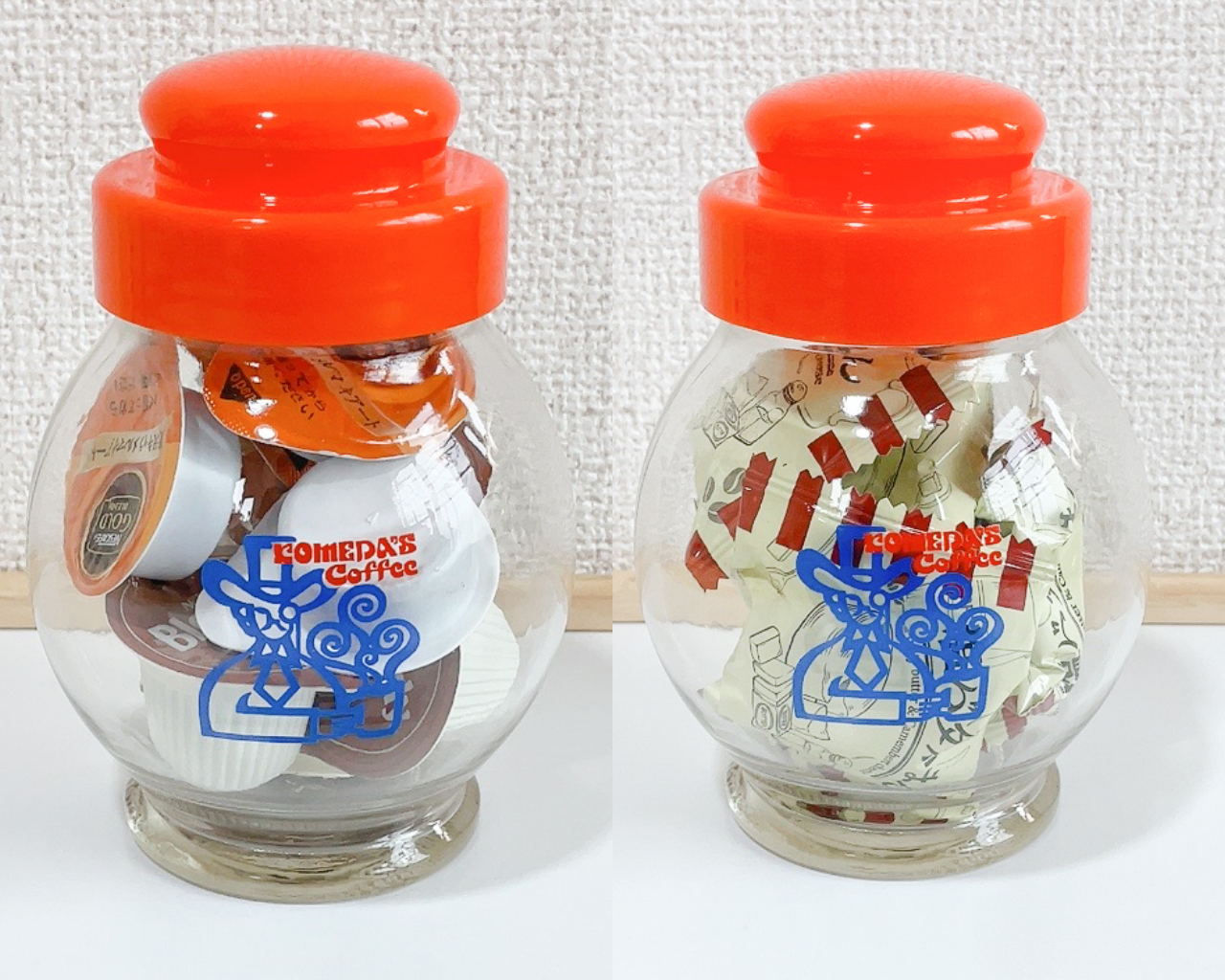 コメダ珈琲店のおすすめ雑貨「ダルマグラス」丸くてかわいい