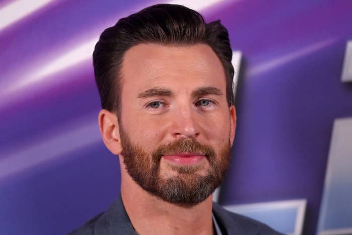 A closeup of Chris