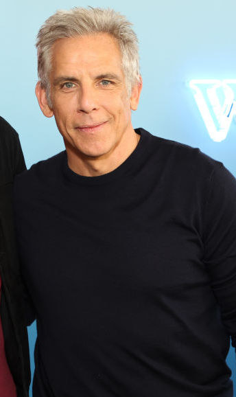 Stiller at a conference at Paramount Studios in 2022