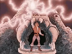 He-Man cartoon raising his sword