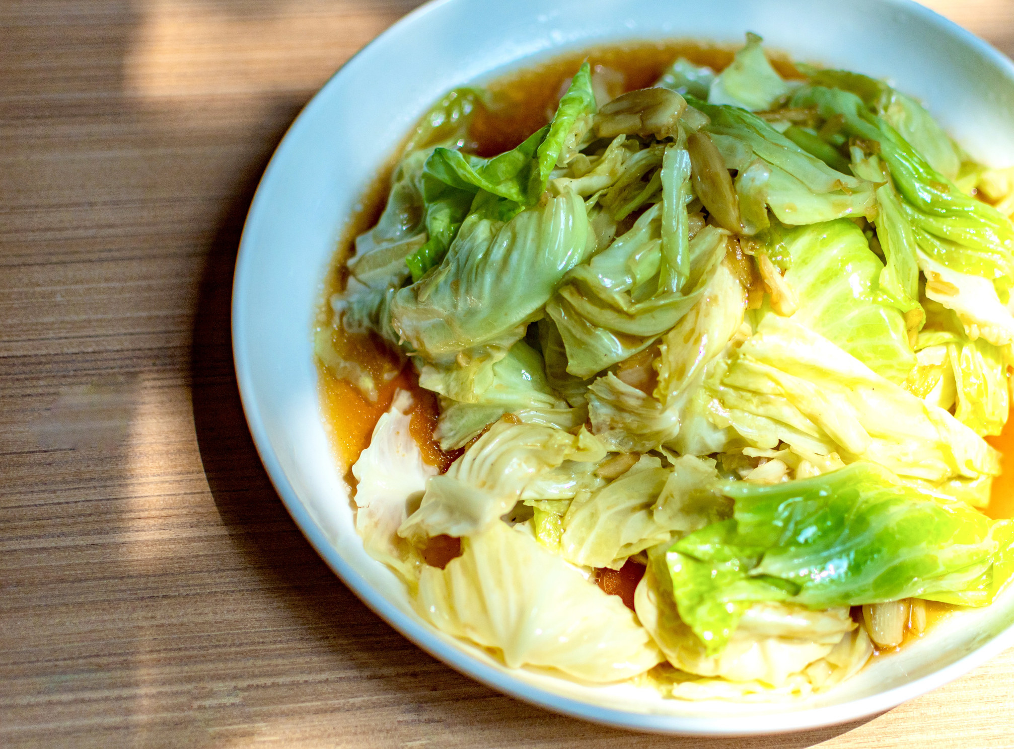 cabbage on a plate