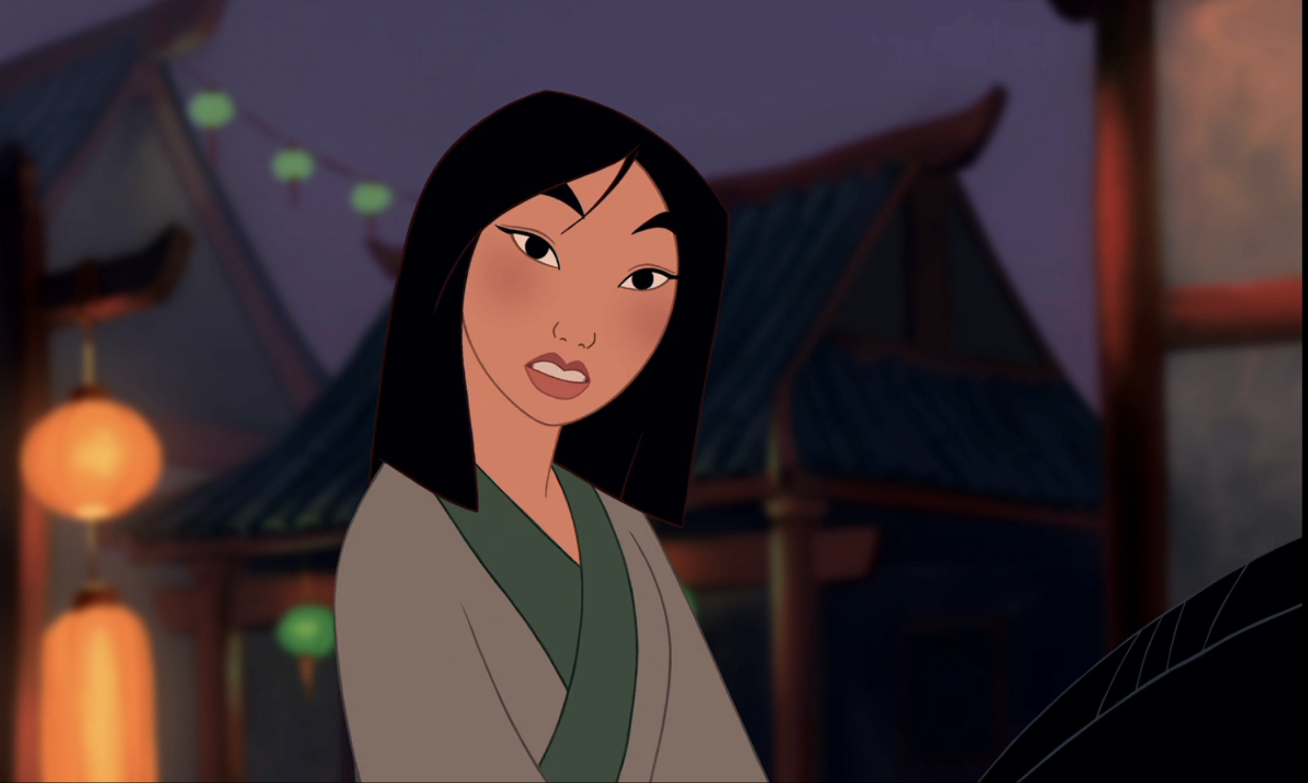Closeup of Mulan