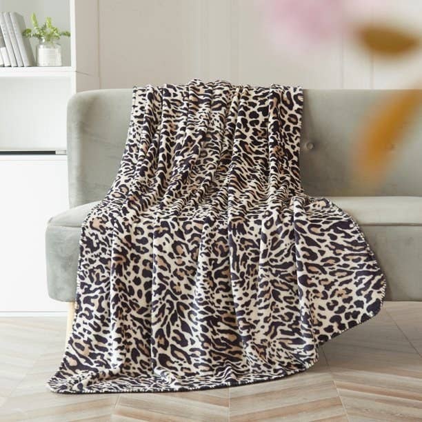 the leopard print blanket