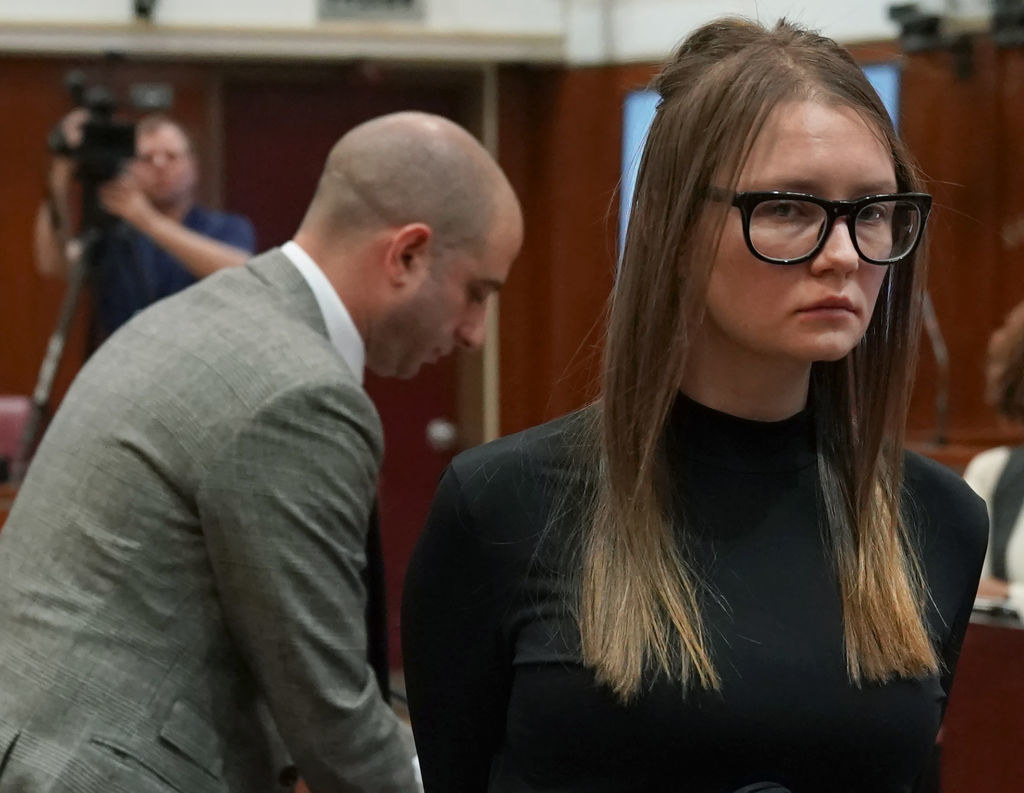 Anna standing in court