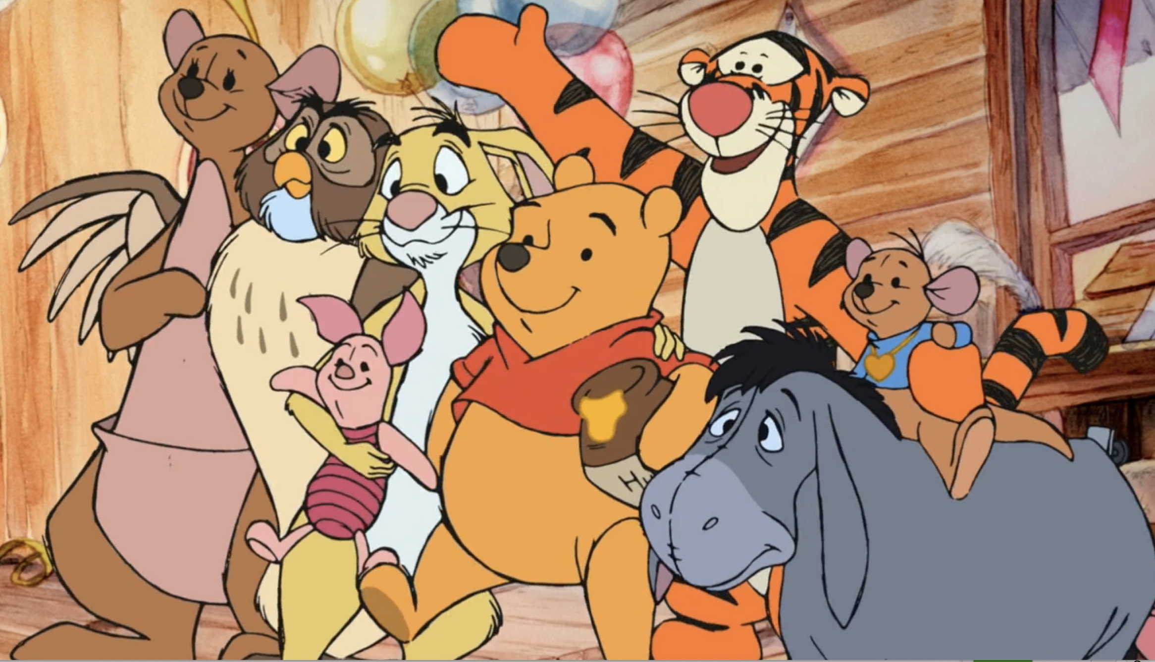 The animals of &quot;Winnie the Pooh&quot;